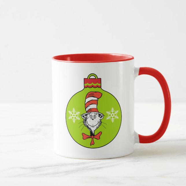 Dr. Seuss | Grinch | Cat in the Hat Ornament Mug (Right)
