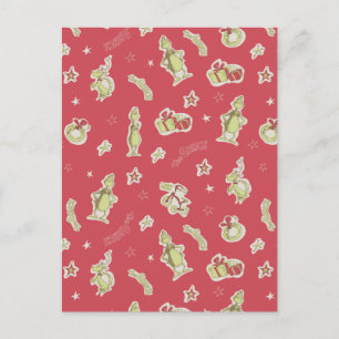 Dr. Seuss   Grinch   Classic Cat in the Hat Holiday Postcard