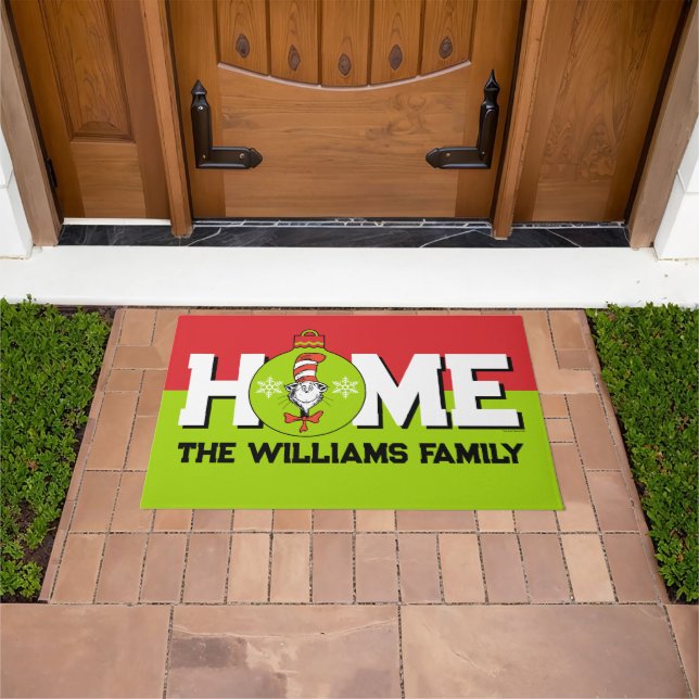 Dr. Seuss | Grinch Classic The Cat in the Hat Doormat (Outdoor)