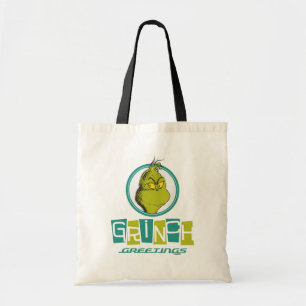 Dr. Seuss   Grinch Greetings Tote Bag