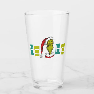 Dr. Seuss Grinch - Ho Ho Ho Glass