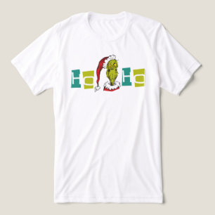 Dr. Seuss Grinch - Ho Ho Ho Tri-Blend Shirt