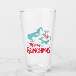 Dr. Seuss   Grinch - Merry Grinchmas Glass