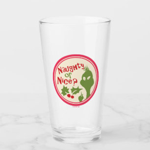 Dr. Seuss Grinch - Naughty or Nice? Glass