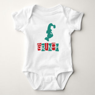Dr. Seuss Grinch - Red & Green Baby Bodysuit