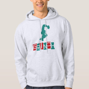 Dr. Seuss   Grinch - Red & Green Hoodie