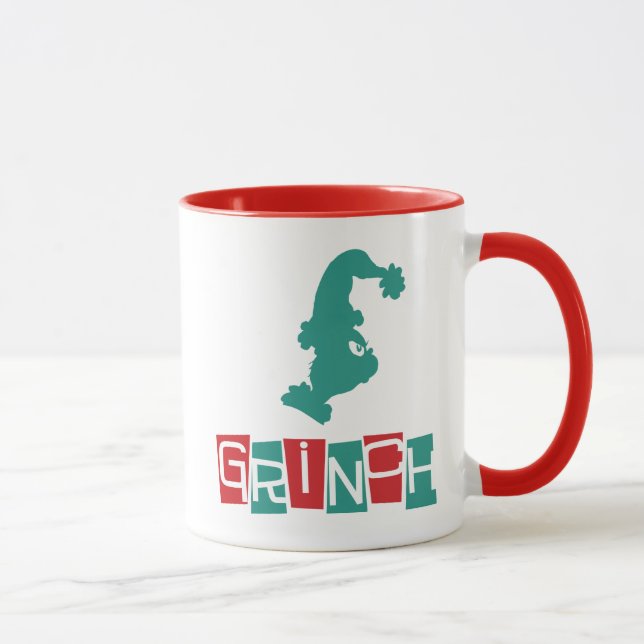 Dr. Seuss | Grinch - Red & Green Mug (Right)