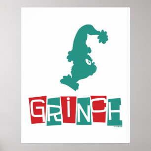 Dr. Seuss   Grinch - Red & Green Poster