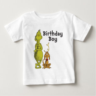 Dr. Seuss   Grinch Winter Birthday Baby T-Shirt