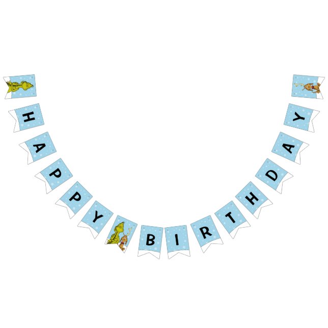 Dr. Seuss | Grinch Winter Birthday Bunting (All)