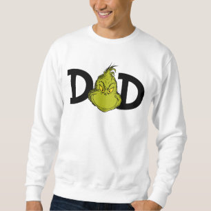 Dr. Seuss Grinch Winter Birthday Dad Sweatshirt