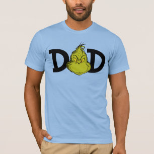 Dr. Seuss Grinch Winter Birthday Dad T-Shirt