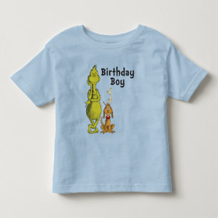 Dr. Seuss   Grinch Winter Birthday Toddler T-Shirt