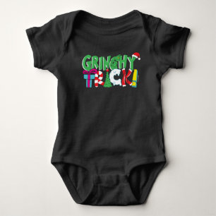 Dr. Seuss Grinchy Trick Baby Bodysuit