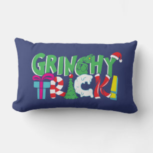 Dr. Seuss Grinchy Trick Lumbar Cushion