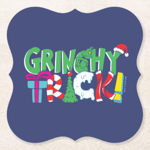 Dr. Seuss   Grinchy Trick Paper Coaster