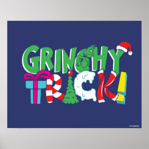 Dr. Seuss Grinchy Trick Poster