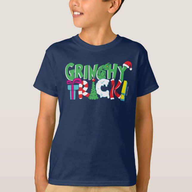 Dr. Seuss | Grinchy Trick T-Shirt (Front)
