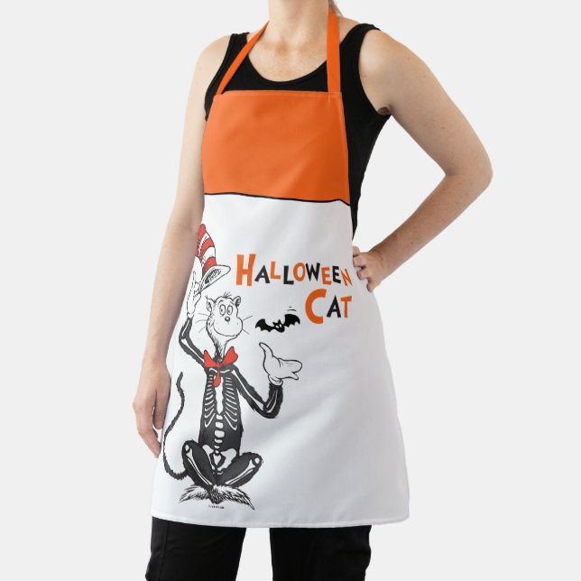 Dr. Seuss | Halloween Cat in the Hat Apron (Insitu)