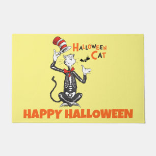 Dr. Seuss   Halloween Cat in the Hat Doormat