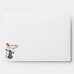 Dr. Seuss Halloween Cat in the Hat Envelope