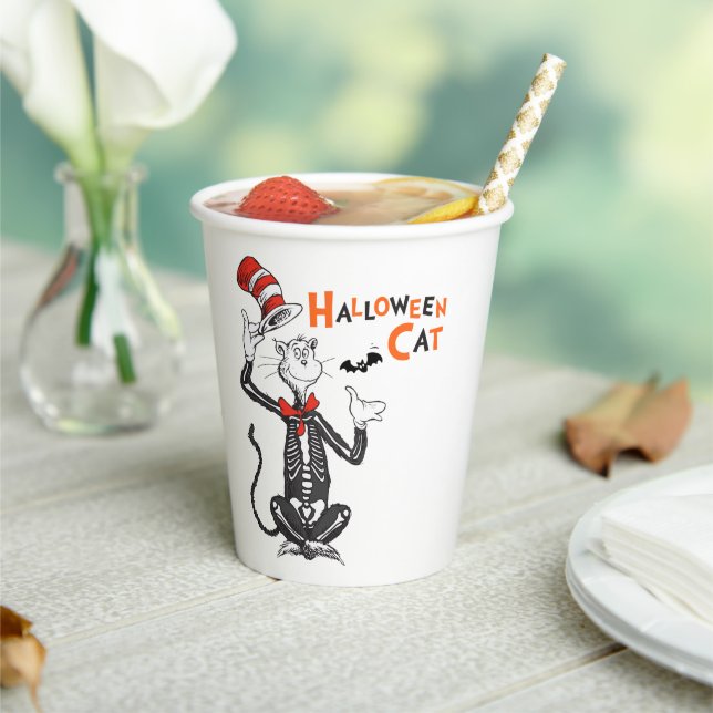 Dr. Seuss | Halloween Cat in the Hat Paper Cups (Insitu)