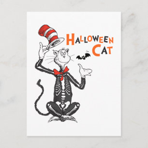 Dr. Seuss Halloween Cat in the Hat Postcard