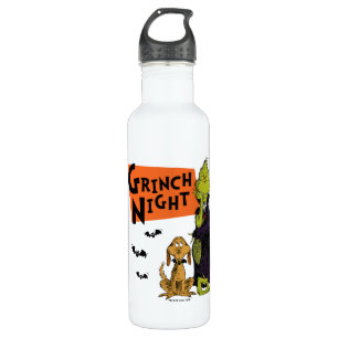 Dr. Seuss   Hallowen Grinch Night Graphic 710 Ml Water Bottle