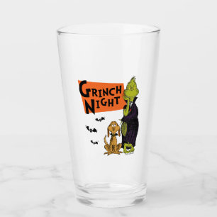 Dr. Seuss   Hallowen Grinch Night Graphic Glass