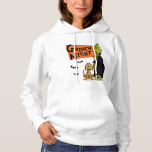 Dr. Seuss Hallowen Grinch Night Graphic Hoodie