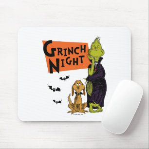 Dr. Seuss   Hallowen Grinch Night Graphic Mouse Mat