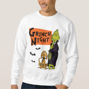 Dr. Seuss Hallowen Grinch Night Graphic Sweatshirt