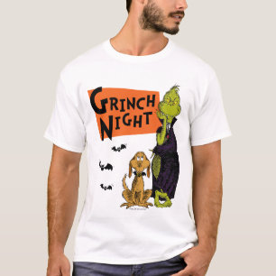 Dr. Seuss Hallowen Grinch Night Graphic T-Shirt