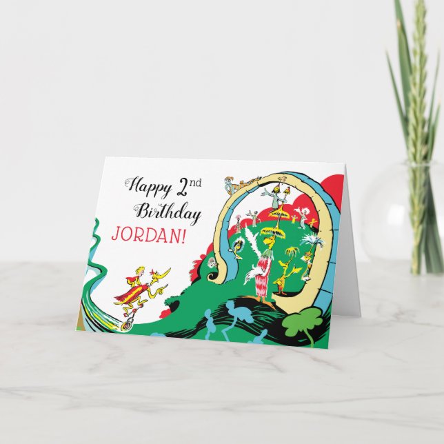 Dr. Seuss | Happy Birthday To You! Card (Front)