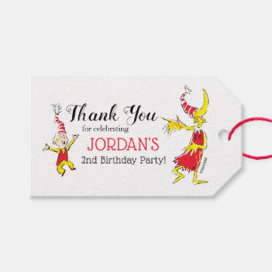 Dr. Seuss Happy Birthday to You - Thank You Gift Tags