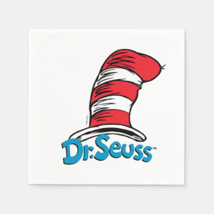 Dr. Seuss Hat Logo Napkin
