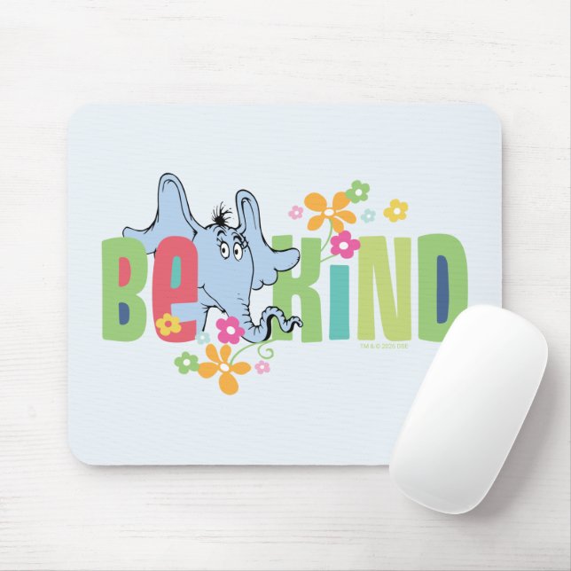 Dr. Seuss Horton Hears A Who | Be Kind Mouse Mat (With Mouse)