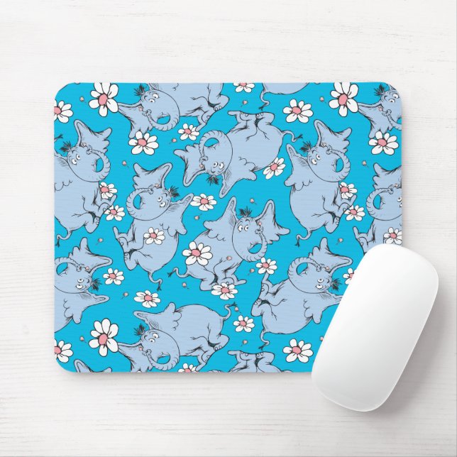 Dr. Seuss Horton Hears a Who Mouse Mat (With Mouse)