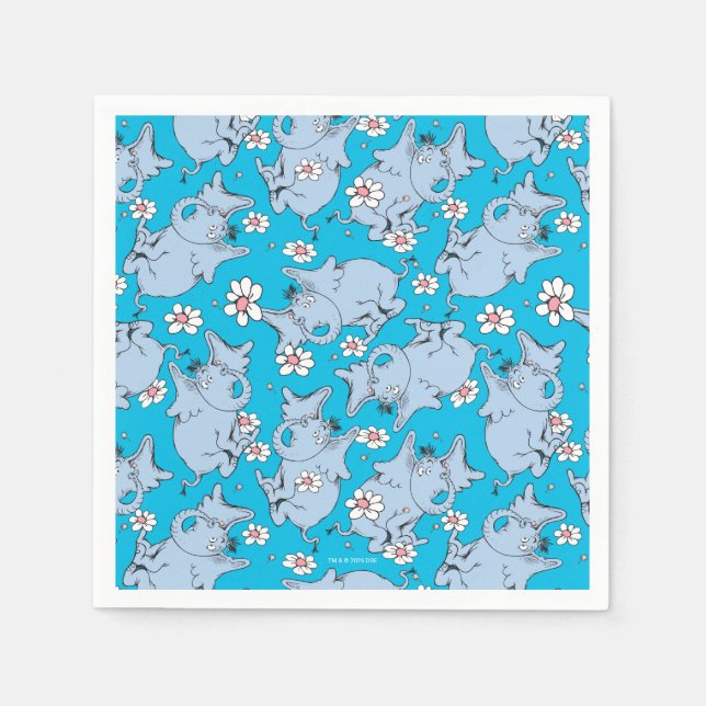 Dr. Seuss Horton Hears a Who Napkin (Front)