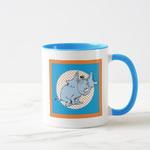 Dr. Seuss Horton Hears A Who Orange Polka Dots Mug