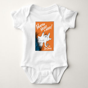 Dr. Seuss   Horton Hears A Who the Book Baby Bodysuit