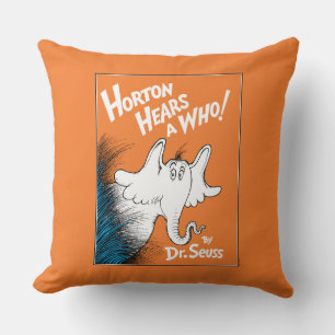 Dr. Seuss   Horton Hears A Who the Book Cushion