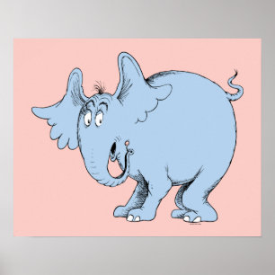 Dr. Seuss Horton Hears Whos Poster