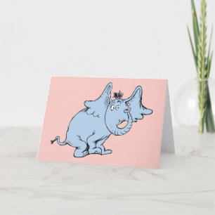 Dr. Seuss Horton Side Look Card