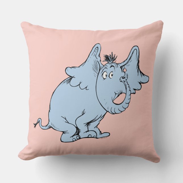 Dr. Seuss | Horton Side Look Cushion (Front)
