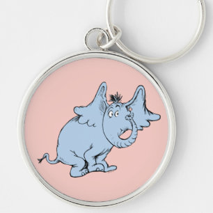 Dr. Seuss   Horton Side Look Key Ring
