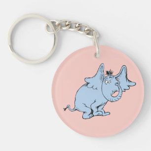 Dr. Seuss Horton Side Look Key Ring