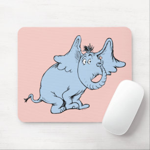 Dr. Seuss   Horton Side Look Mouse Mat