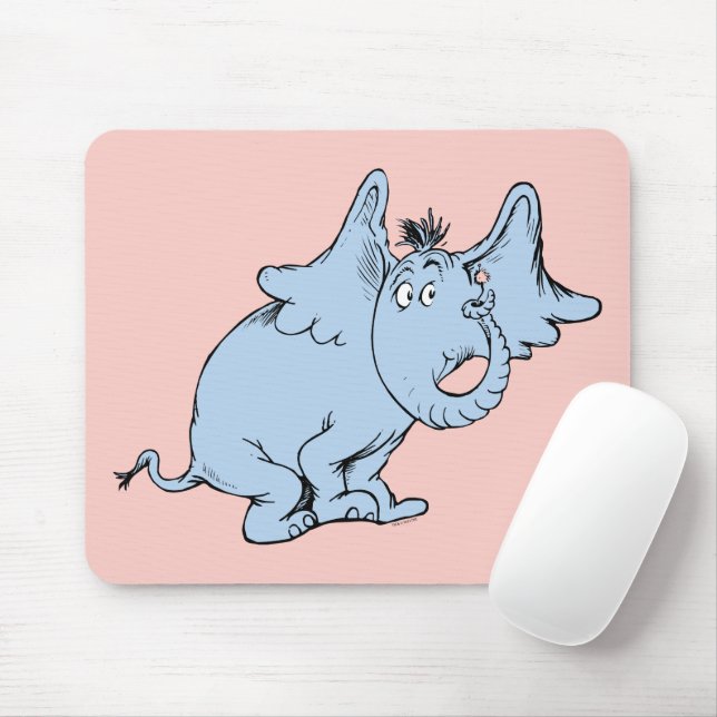 Dr. Seuss | Horton Side Look Mouse Mat (With Mouse)