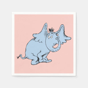 Dr. Seuss   Horton Side Look Napkin